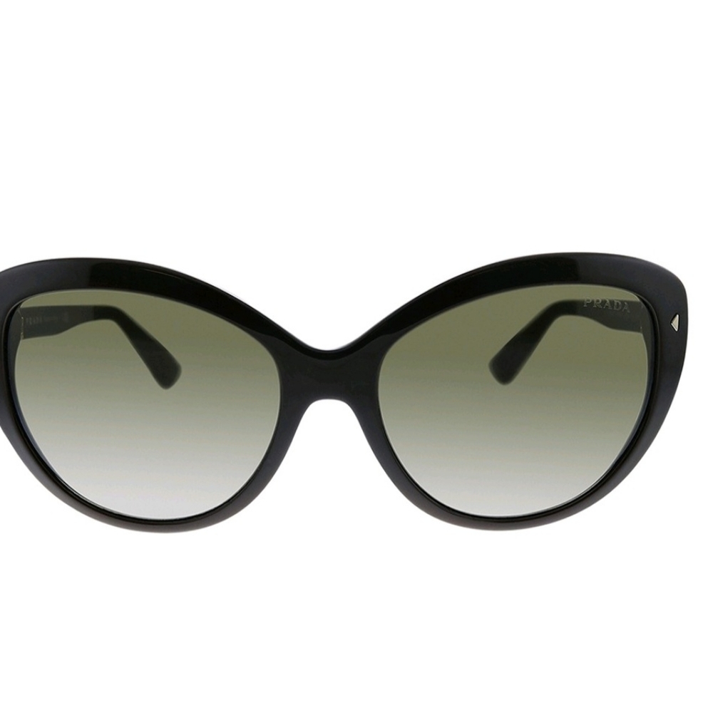 Prada Cat Eye Brown Sunglasses with Grey Lens. Brand New